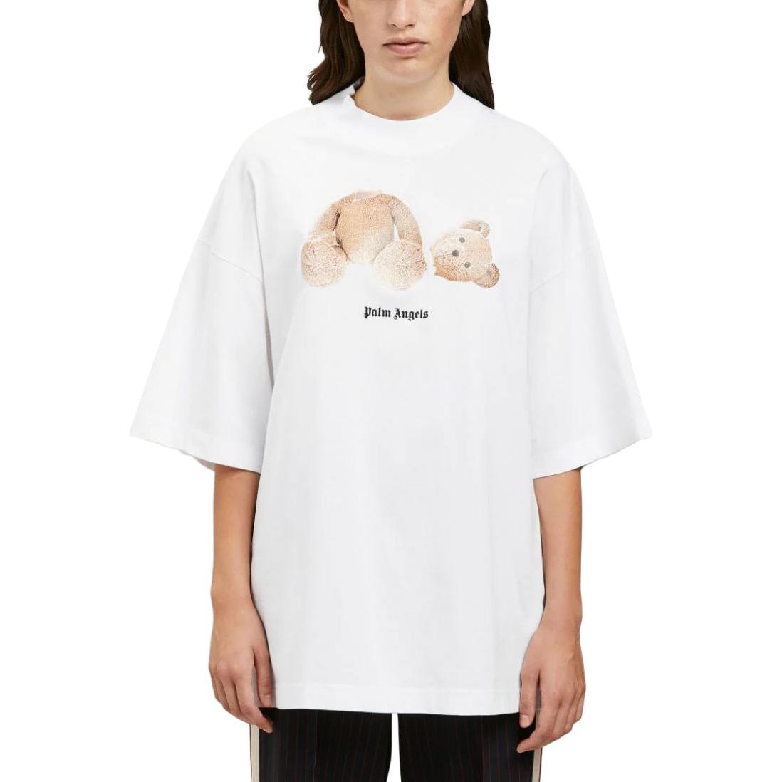 Футболка PALM ANGELS SS23 LogoT (белый) — фото 3