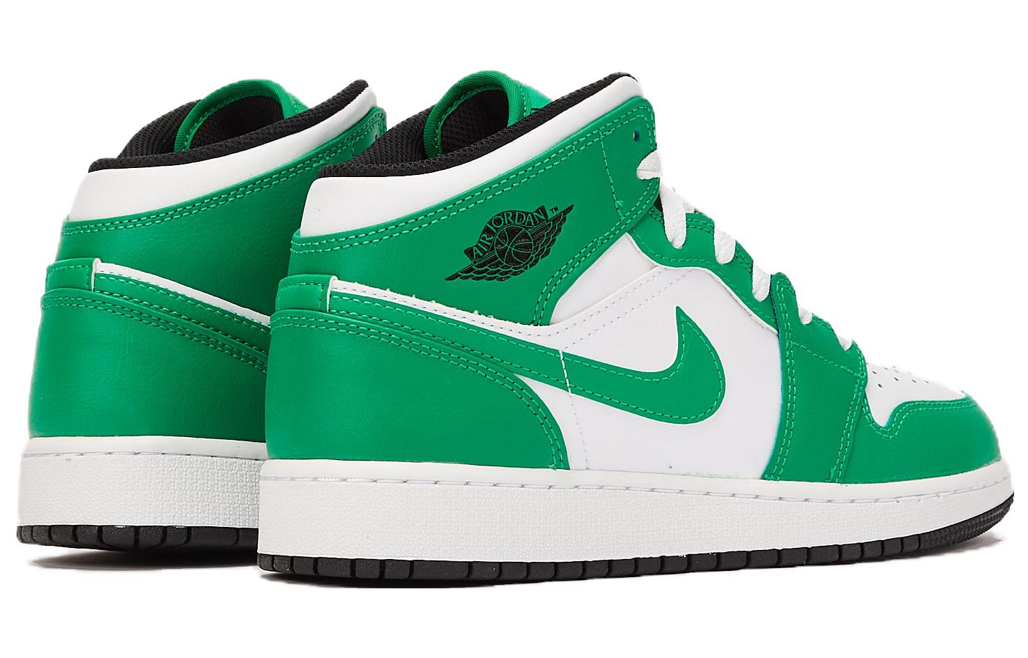 Jordan Air Jordan 1 Mid "Lucky Green" GS