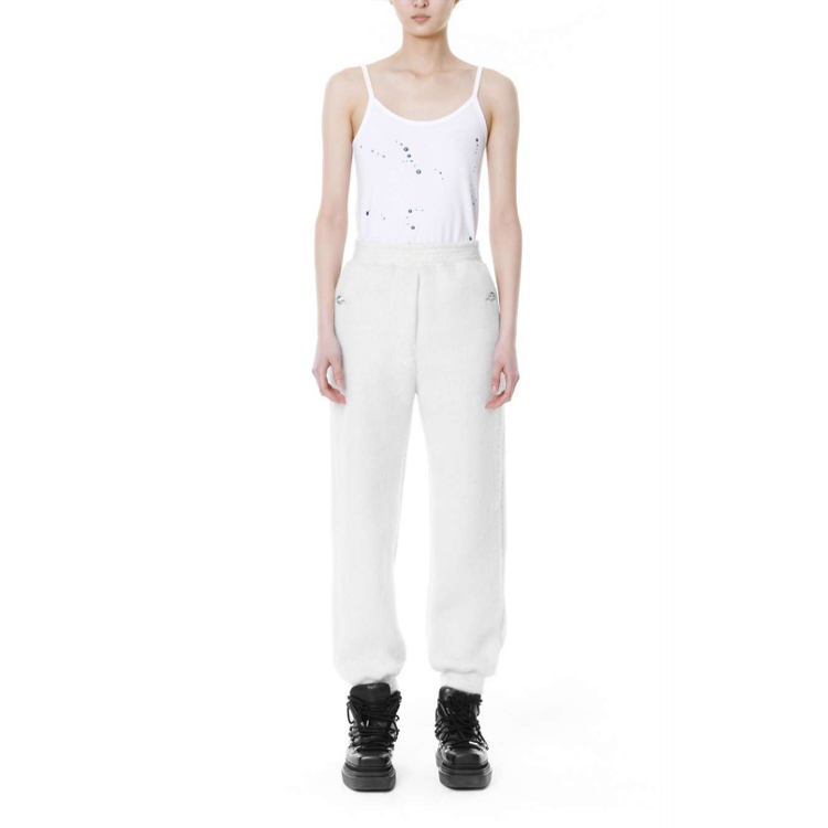 WE11DONE Sports Pants Women’s White