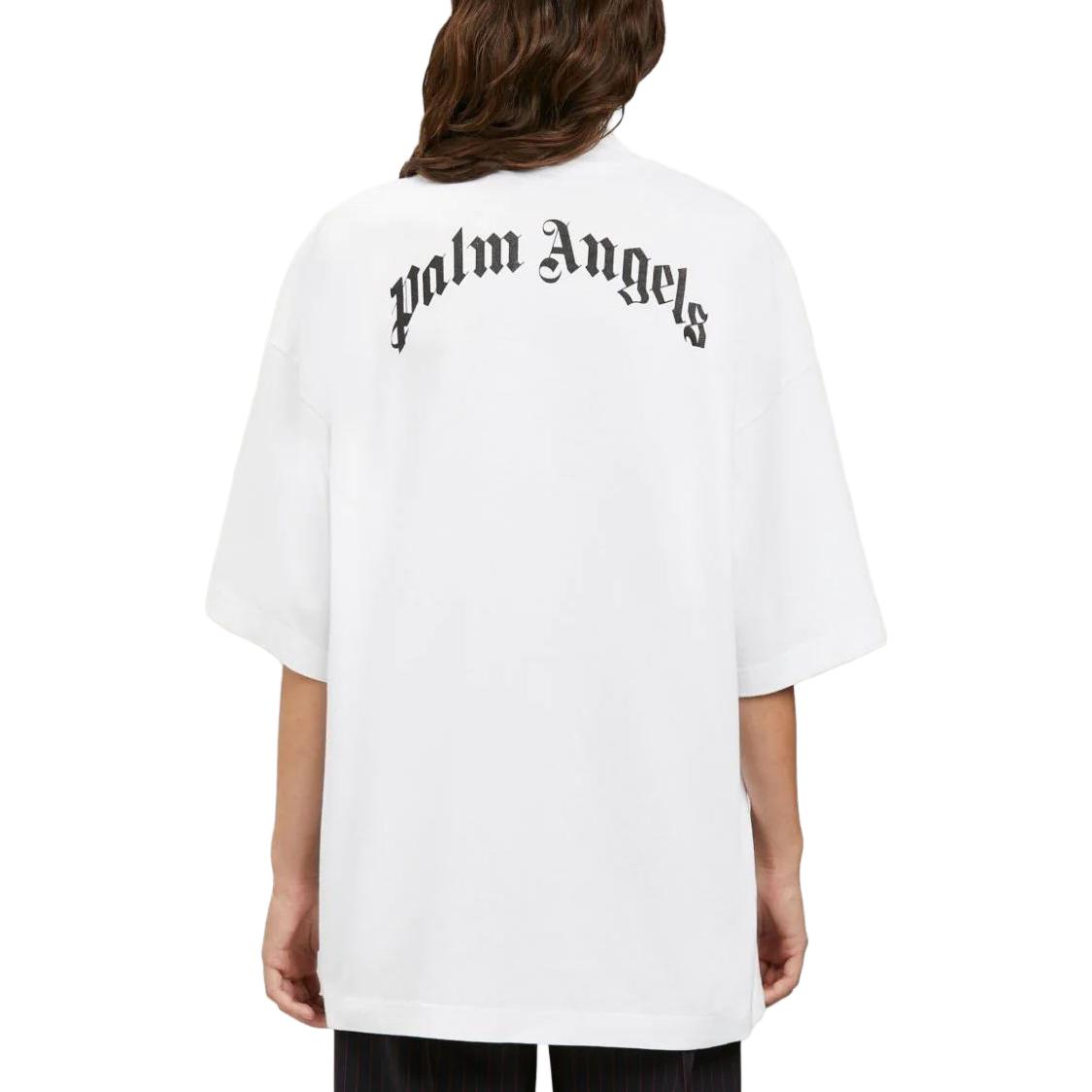 Футболка PALM ANGELS SS23 LogoT (белый) — фото 4