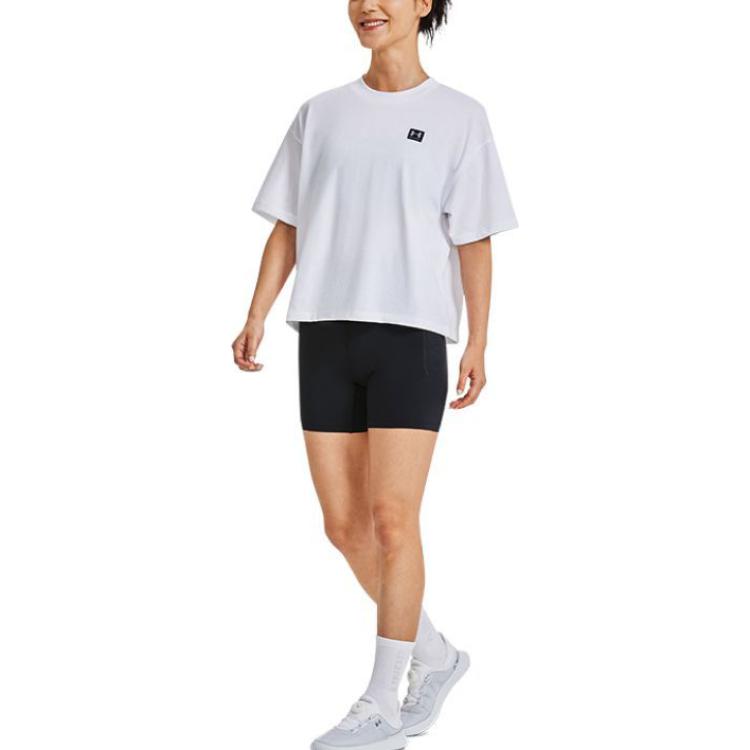 Женская футболка Under Armour 1379948-100 (белая) — фото 6
