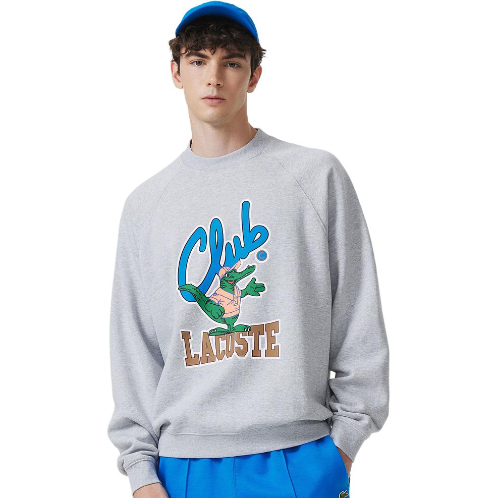 Женская толстовка LACOSTE (серый) — фото 2
