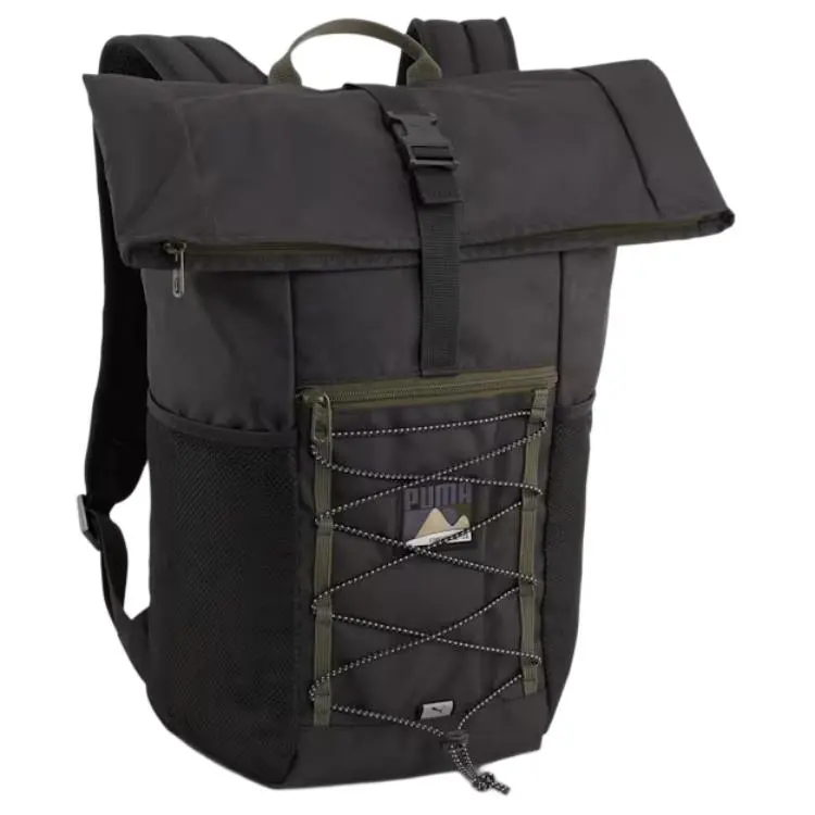 PUMA Polyester Backpack Regular Unisex Black