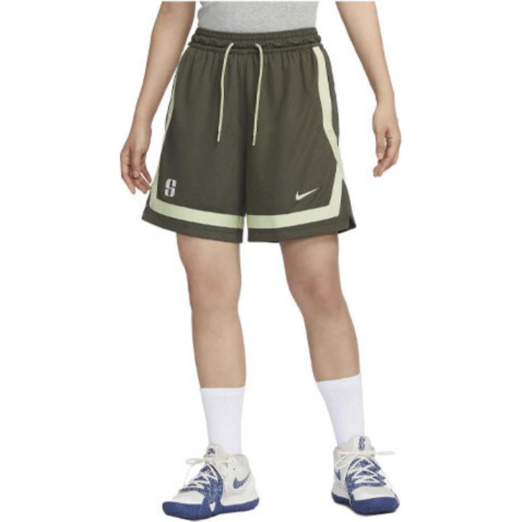 Nike Basketball Shorts Women’s Olive Green