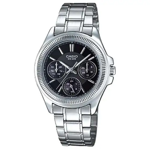 CASIO Women's Standard Series Black Watch LTP-2088D-1AV