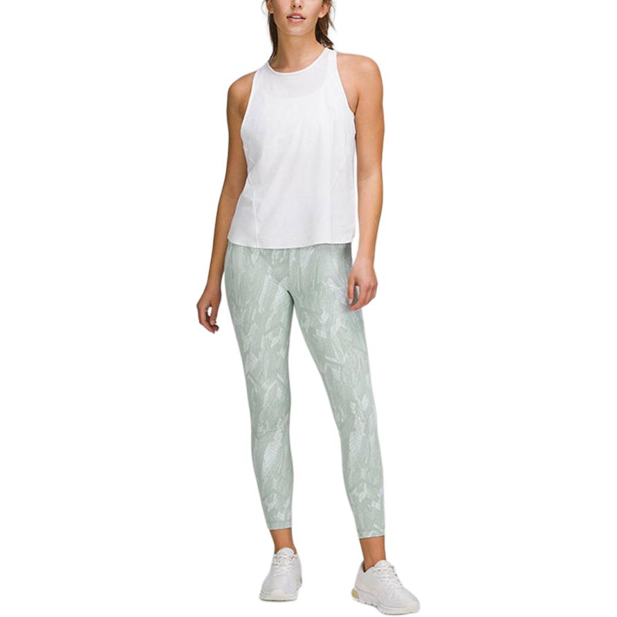 Lululemon Swift Speed Sports Pants 25′ Women’s Jacquard Silver Blue White