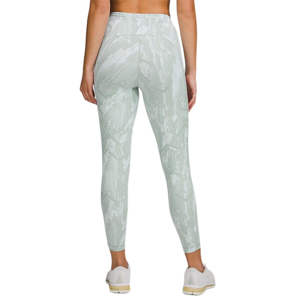 Lululemon Swift Speed Sports Pants 25′ Women’s Jacquard Silver Blue White