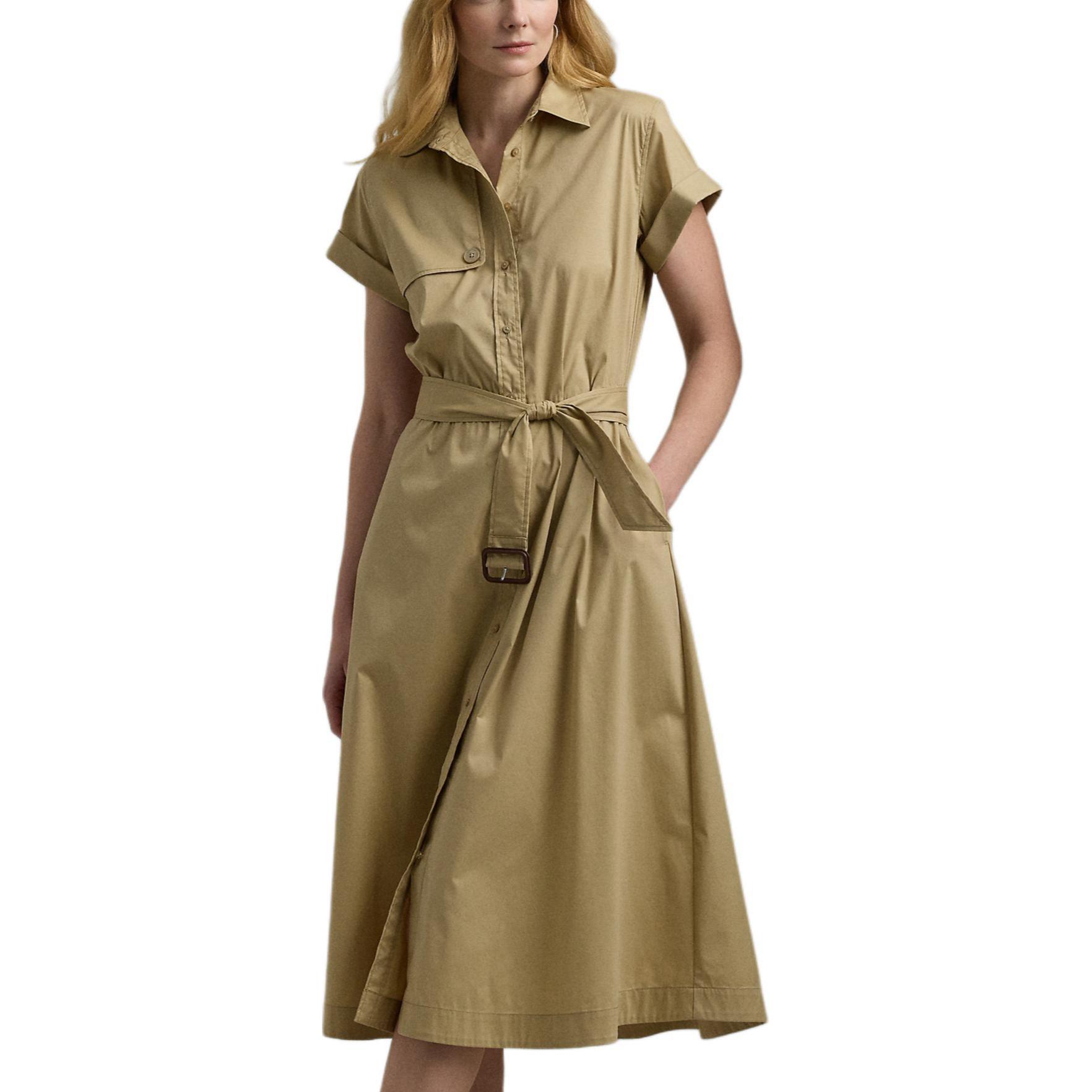 Женское платье LAUREN RALPH LAUREN FW24 (коричневое) — фото 5
