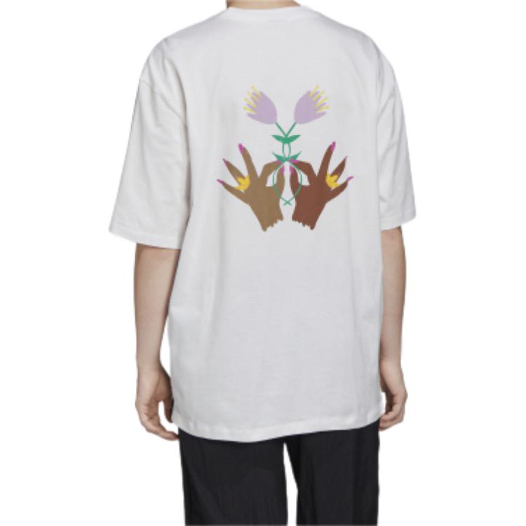 Женская футболка adidas originals Graphic Tee T (белый) — фото 6