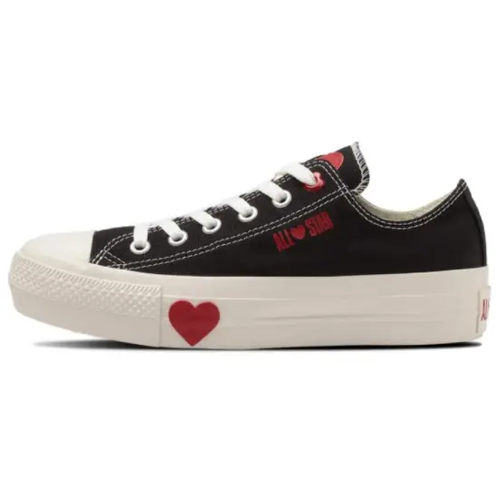 Converse All Star Canvas Shoes Women's Low-Top Black