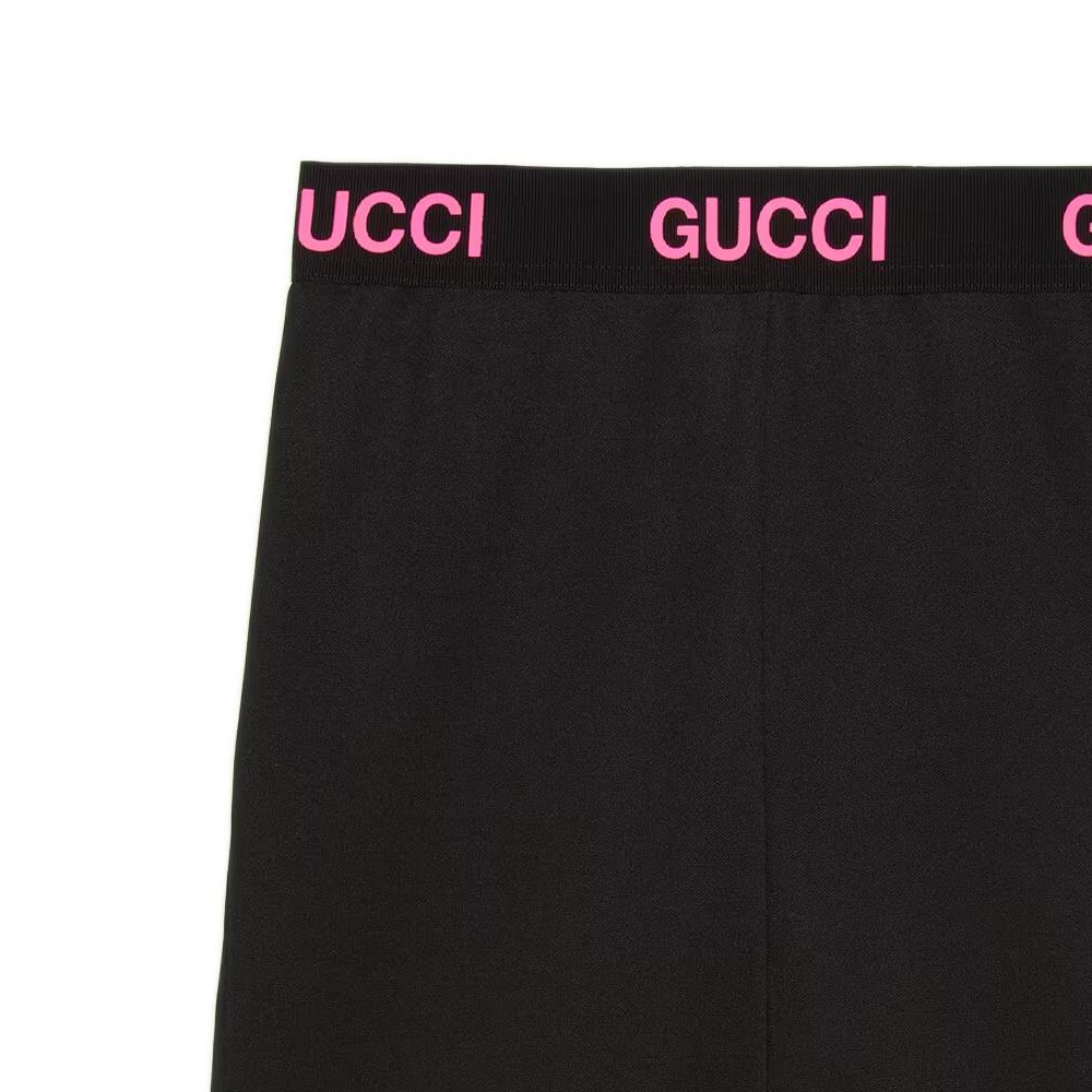 Женские шорты Gucci (черные) — фото 6