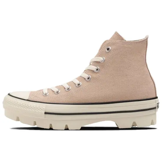 Converse ALL STAR CHUCK Durable Breathable High-Top Canvas Shoes Unisex Beige