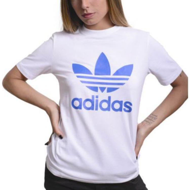 Женская футболка adidas originals (белый) — фото 7