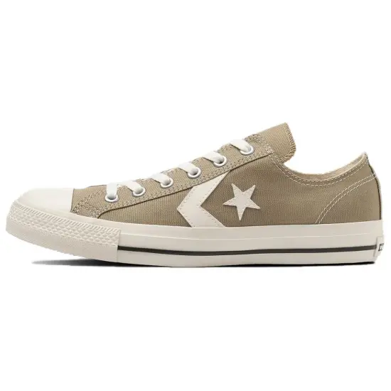 Converse Canvas Shoes Unisex Low-Top Beige