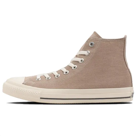 Converse All Star Anti-Slip Wear-Resistant High-Top Canvas Shoes Unisex Light Brown