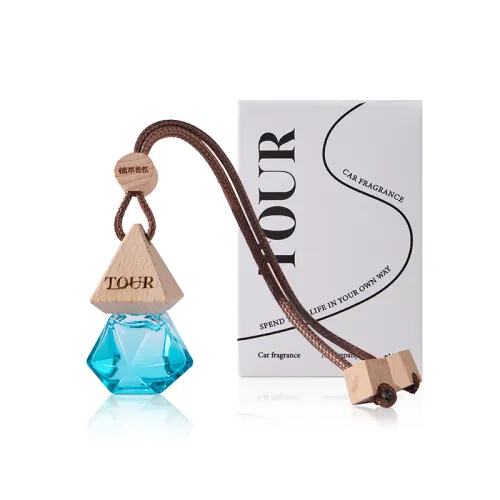 ZIRA LABO tour series hotel Zen tea Longjing extract osmanthus gardenia car aromatherapy pendant long-lasting light fragrance car perfume deodorizing pendant car high-end fragrance pendant car supplies aromatherapy fragrance