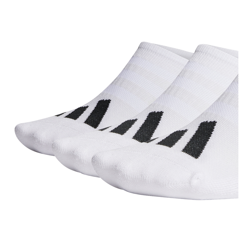 Adidas No Show Socks Men’s White 6 Pack