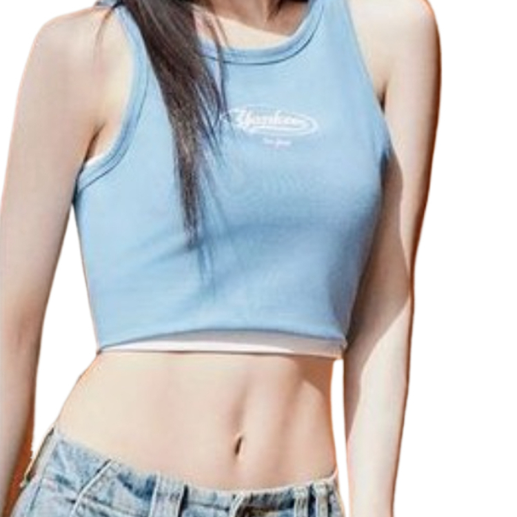 MLB New York Yankees Tank Top Women’s Light Indigo