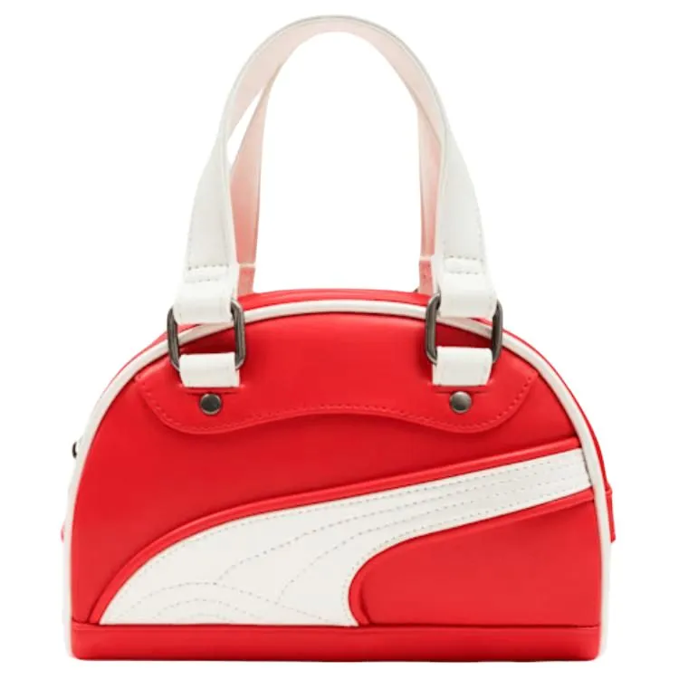 PUMA Pu Shoulder Bag, Crossbody Bag, Handbag Mini Women's Red