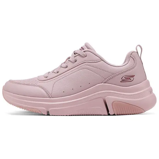 Skechers Anti-Slip Wear-Resistant Low-Top Casual Shoes Women's Pink
