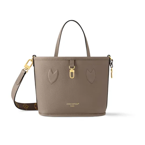 LOUIS VUITTON Neverfull Bandouliere Bb Inside Out Dark Fango/Monogram