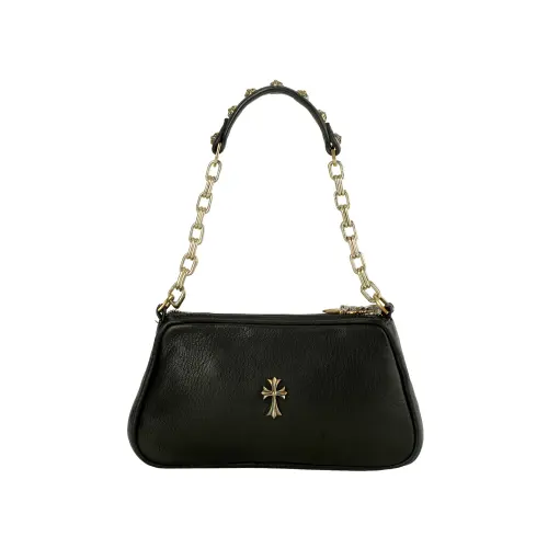 Chrome Hearts Leather Chicken Nugget Bag, Shoulder Bag Women's Black