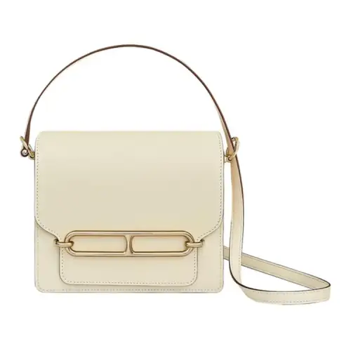 HERMES Roulis Gold tone Lock Swift Calfskin Pig Nose Shoulder Backpack, Shoulder Bag, Crossbody Bag, Handbag Women's