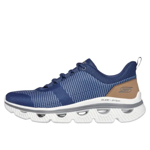 Skechers BOBS Sport Lightweight Low top Casual Shoes Men's Blue