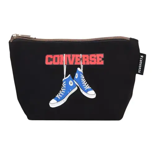 Converse Cotton Fabric Clutch Regular Unisex Black