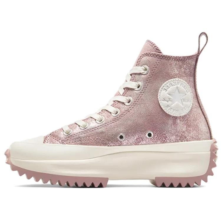 Converse Run Star Hike High top Casual Shoes Women's Pink