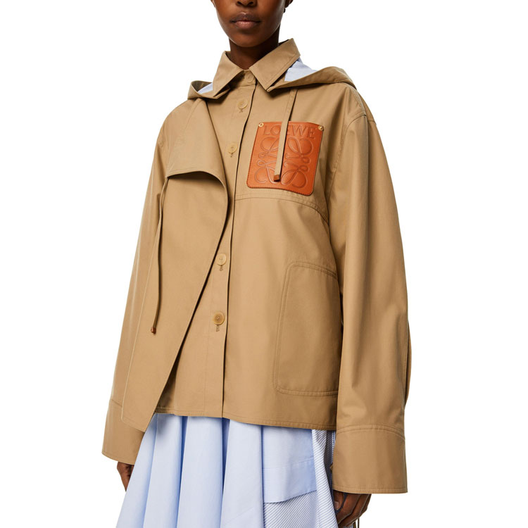 Женская куртка LOEWE SS21 (карамельная) — фото 5