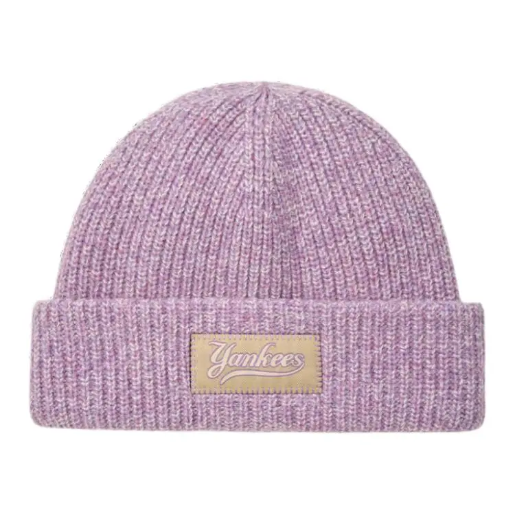 MLB Nylon, Rayon Beanies Unisex Purple