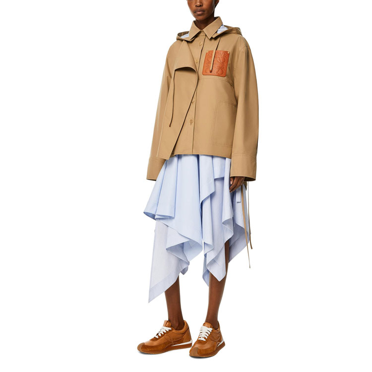 Женская куртка LOEWE SS21 (карамельная) — фото 4