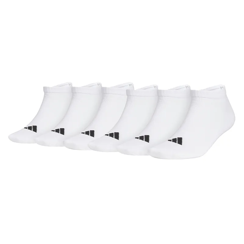Adidas Ankle Socks Unisex 6 Pack White