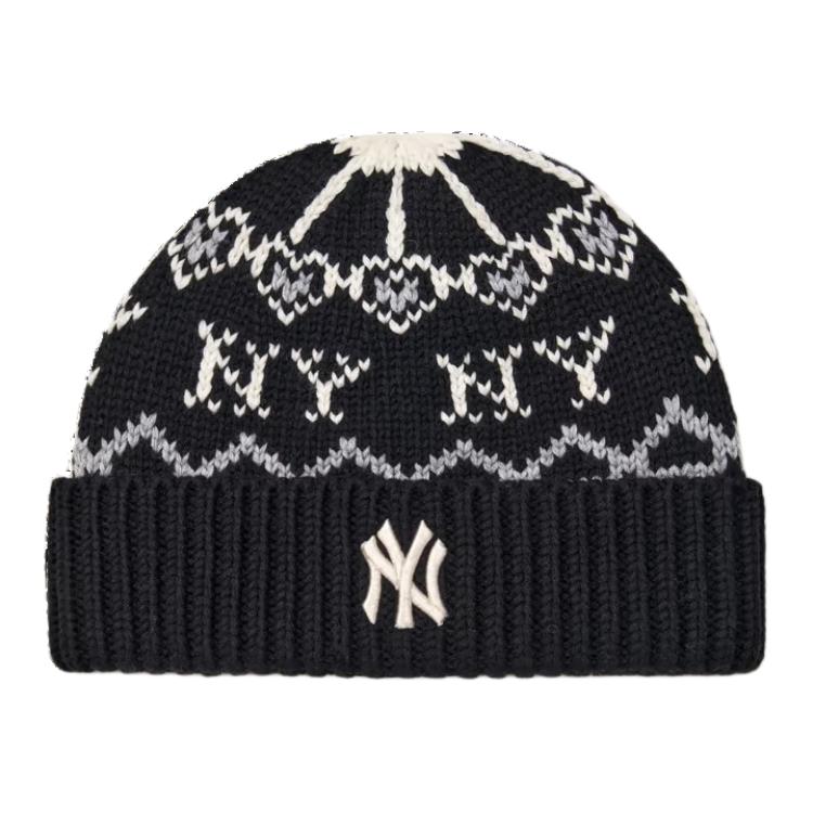 Шапка MLB NY (черная)