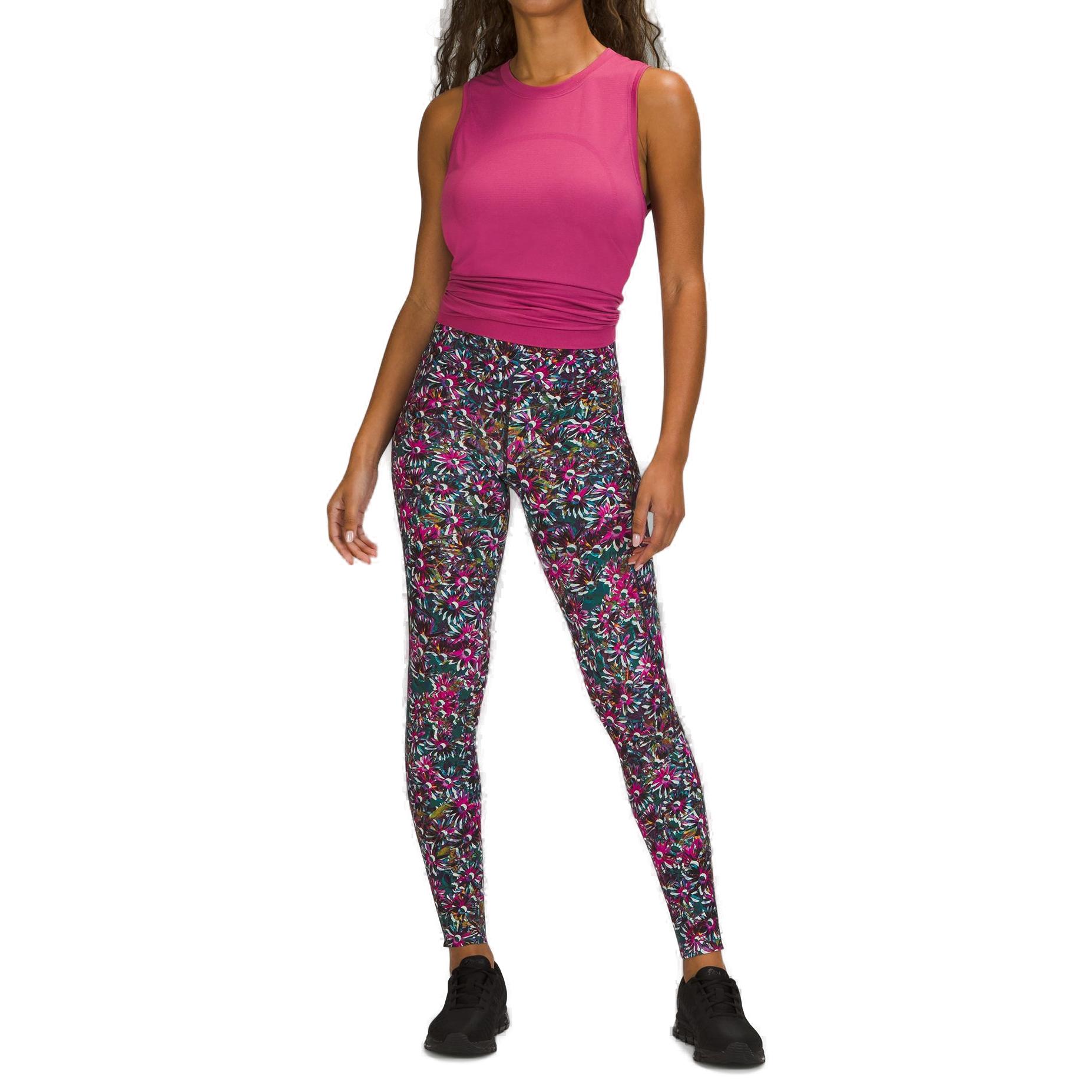 Lululemon Base Pace Sports Pants 28′ Women’s Floral Mixed Color