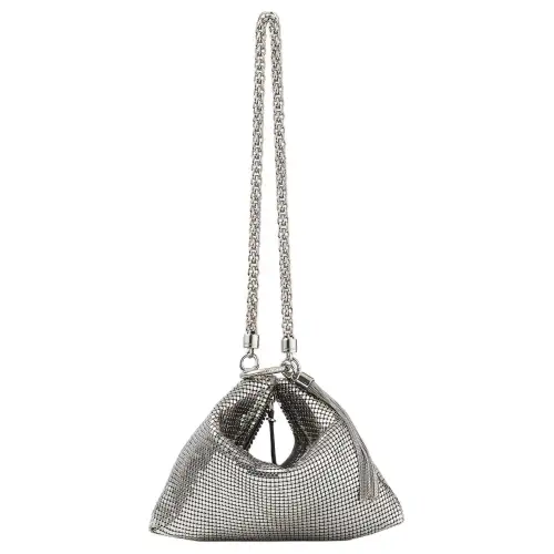 Jimmy Choo Universal straps heart shaped with tassels, handheld bag strap, small one-shoulder bag