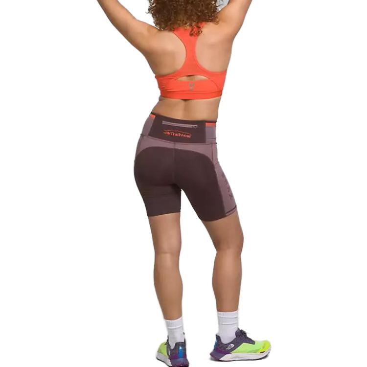 THE NORTH FACE Sports Shorts Women’s Brown Moderate Tight Pants