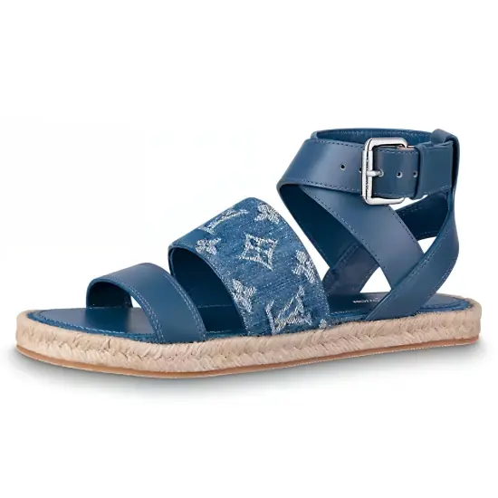 LOUIS VUITTON One-Strap Sandals Women's