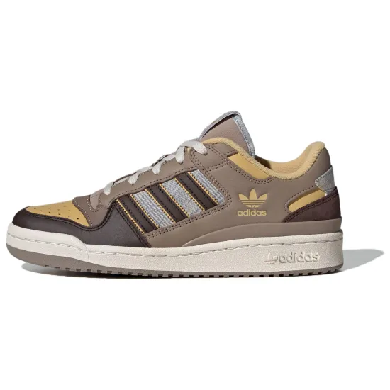 Adidas Originals FORUM Skateboard Shoes Unisex Low-Top Brown