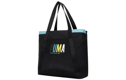 PUMA Fabric Handbag, Shoulder Bag Regular Women's Black