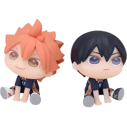 SEGA Volleyball Boy QyuruMe Cute Big Eyes Hinata Kageyama Q Version Figure 6cm