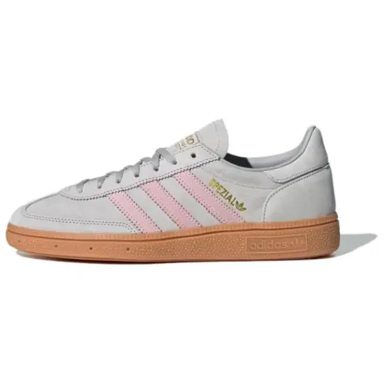 Adidas Originals HANDBALL SPEZIAL Skateboard Shoes Women's Low-Top Gray Pink