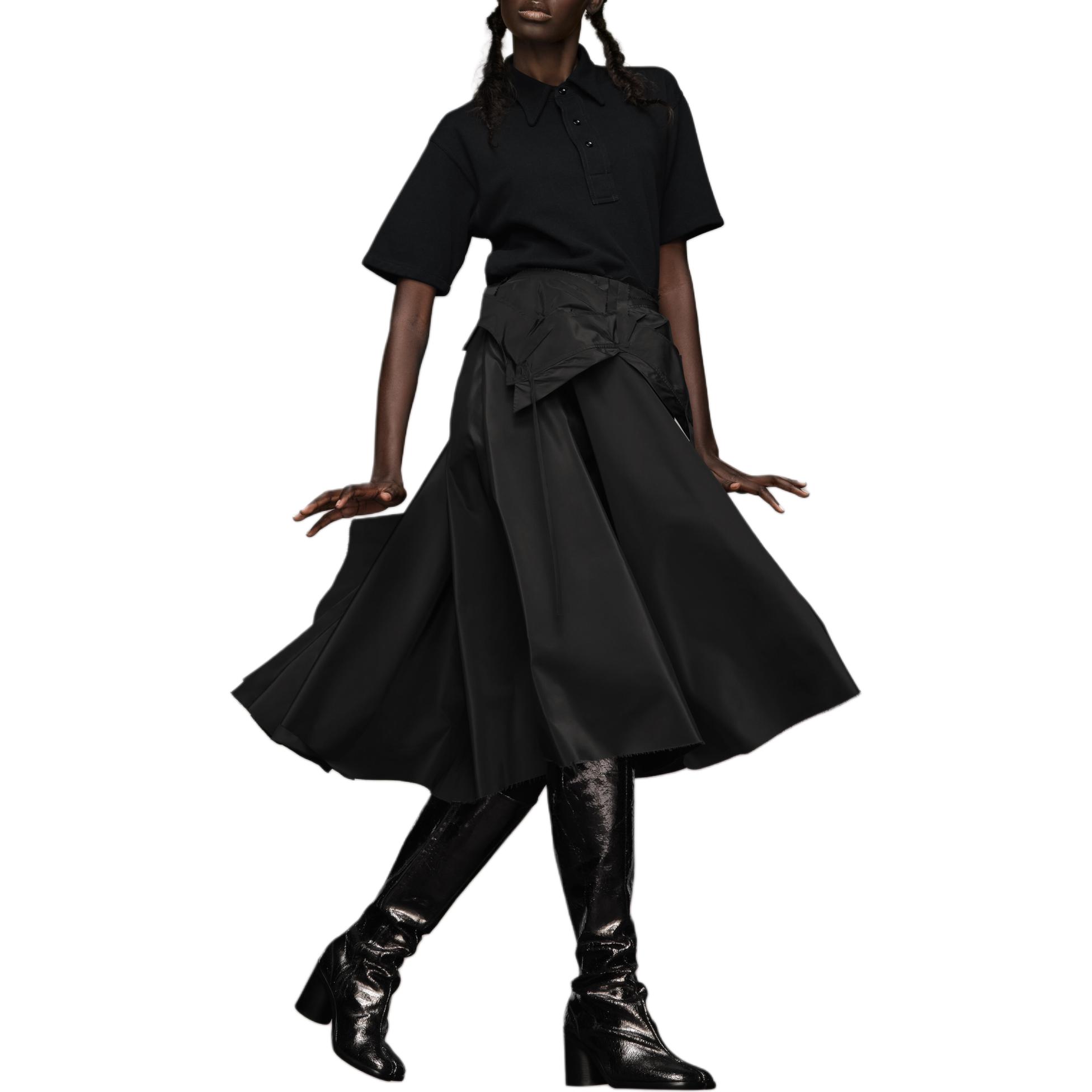 Женская юбка Maison Margiela FW24 (черная) — фото 2