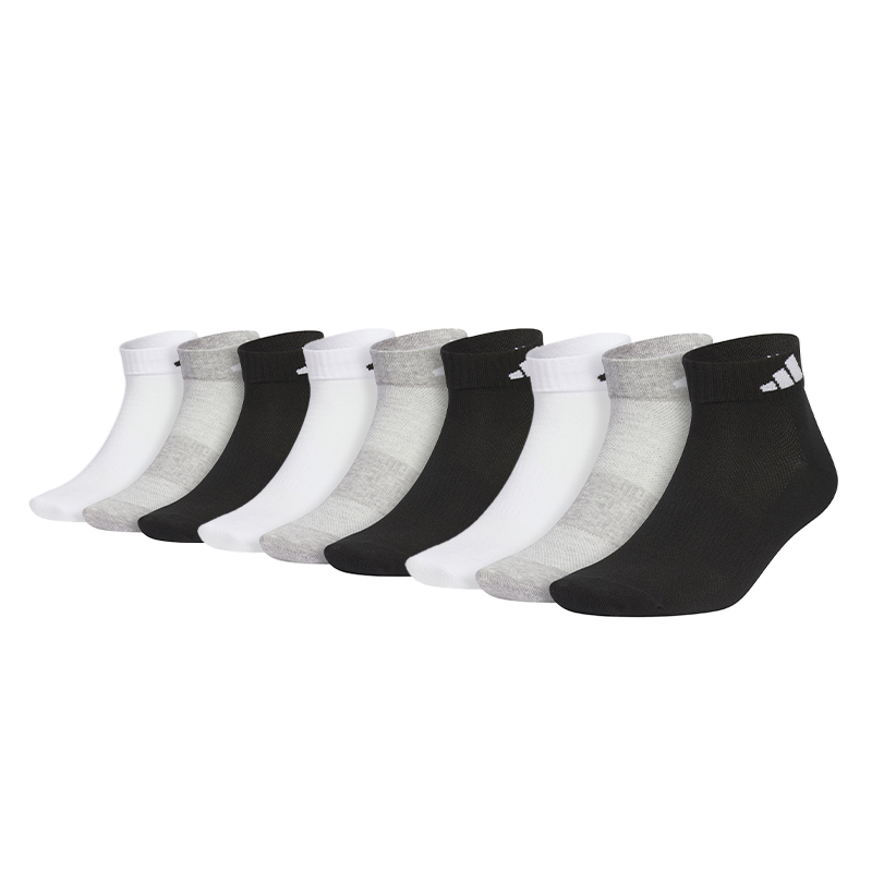 Adidas Ankle Socks Unisex 9 Double Loads
