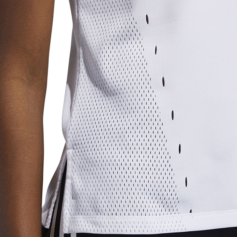 Женская футболка adidas Engineered Tee (белая) — фото 6