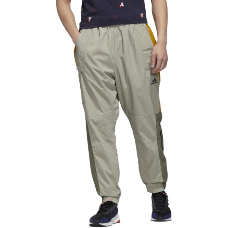 Adidas Three Stripes Sports Pants Men’s Feather Gray
