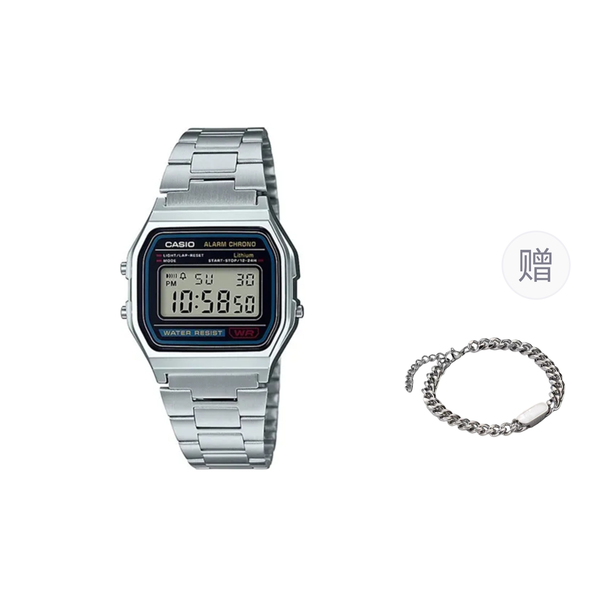 Женские часы Casio (черные)