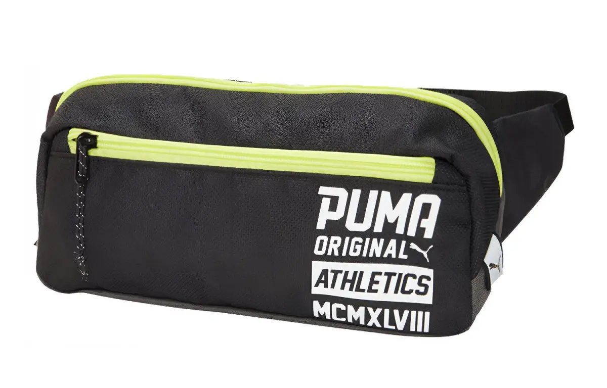 PUMA Crossbody Bag Polyester Fanny Pack Regular Unisex Black