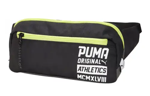 PUMA Crossbody Bag Polyester Fanny Pack Regular Unisex Black